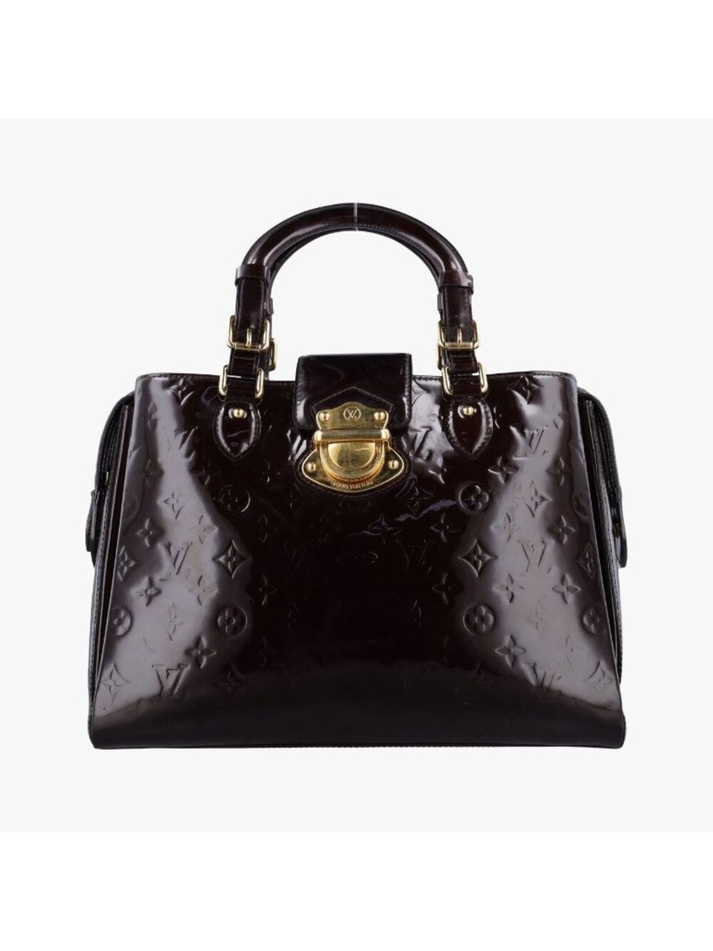 Louis Vuitton Melrose Avenue Amarante Vernis Handbag